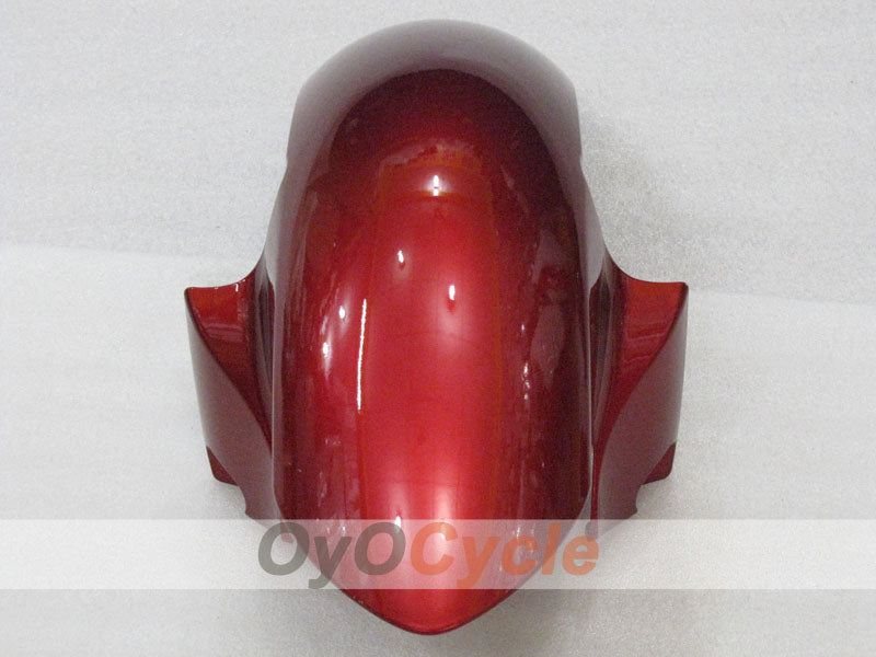 Kit de carénage injecté pour YZF-R6 08-16 - Rouge, Noir - Style d'origine #OYO87905945