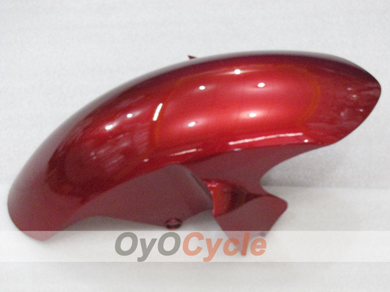 Kit de carénage injecté pour YZF-R6 08-16 - Rouge, Noir - Style d'origine #OYO87905945