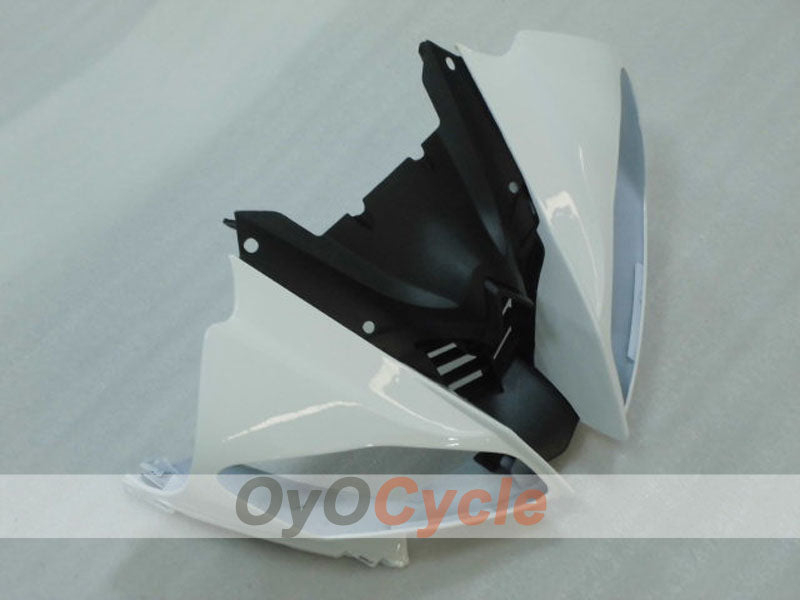 Kit de carénage injecté pour YZF-R6 08-16 - Blanc, Argent - Style d'origine #OYO87905946