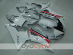 Kit de carénage injecté pour YZF-R6 08-16 - Blanc, Argent - Style d'origine #OYO87905946