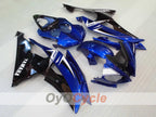 Kit de carénage injecté pour YZF-R6 08-16 - Bleu, Noir - Style d'origine #OYO87905947