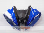 Kit de carénage injecté pour YZF-R6 08-16 - Bleu, Noir - Style d'origine #OYO87905947