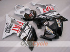 Kit de carénage injecté pour YZF-R6 08-16 - Blanc, Noir - FIAT #OYO87905948