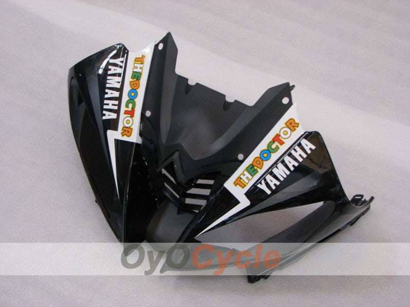 Kit de carénage injecté pour YZF-R6 08-16 - Blanc, Noir - FIAT #OYO87905948