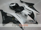 Kit de carénage injecté pour YZF-R6 08-16 - Blanc, Noir, Mat - Style d'origine #OYO87905949