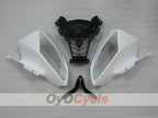 Kit de carénage injecté pour YZF-R6 08-16 - Blanc, Noir, Mat - Style d'origine #OYO87905949