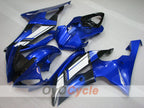 Kit de carénage injecté pour YZF-R6 08-16 - Bleu, Blanc, Noir - Style d'origine #OYO87905951