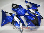 Kit de carénage injecté pour YZF-R6 08-16 - Bleu, Blanc, Noir - Style d'origine #OYO87905951