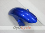 Kit de carénage injecté pour YZF-R6 08-16 - Bleu, Blanc - Style d'origine #OYO87905954