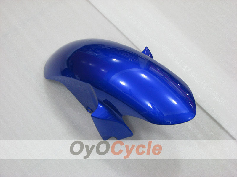 Kit de carénage injecté pour YZF-R6 08-16 - Bleu, Blanc - Style d'origine #OYO87905954
