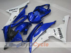 Kit de carénage injecté pour YZF-R6 08-16 - Bleu, Blanc - Style d'origine #OYO87905954