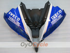 Kit de carénage à injection pour YZF-R6 08-16 - Bleu, Blanc, Noir - Monster #OYO87905957