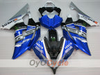 Kit de carénage à injection pour YZF-R6 08-16 - Bleu, Blanc, Noir - Monster #OYO87905957