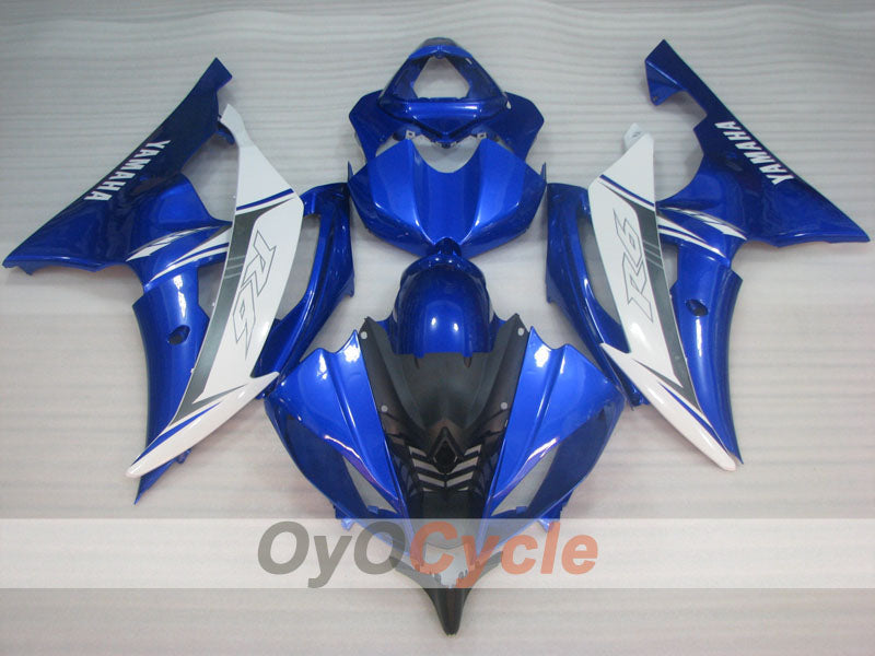 Kit de carénage à injection pour YZF-R6 08-16 - Bleu, Blanc, Noir - Style d'origine #OYO87905958 Image secondaire du produit