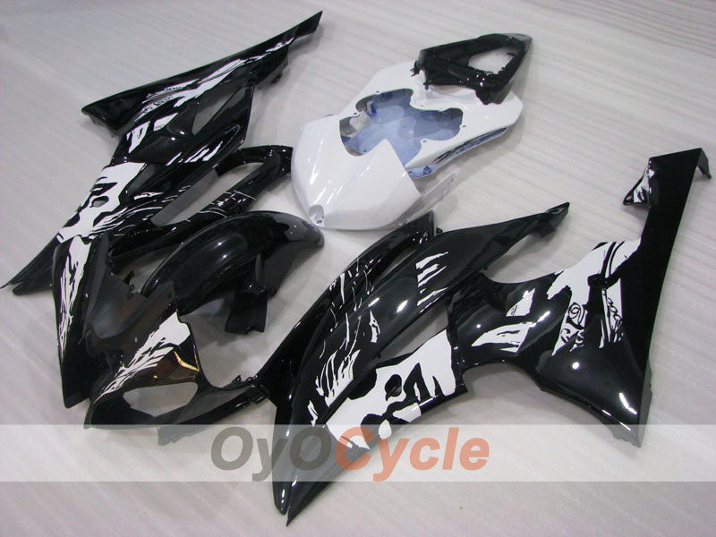 Kit de carénage à injection pour YZF-R6 08-16 - Blanc, Noir - Personnalisé #OYO87905960