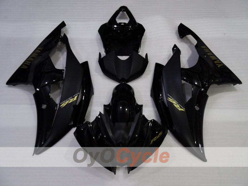 Kit de carénage à injection pour YZF-R6 08-16 - Noir - Style d'origine #OYO87905961