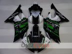 Kit de carénage à injection pour YZF-R6 08-16 - Vert, Blanc, Noir - Monster #OYO87905963