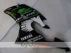 Kit de carénage à injection pour YZF-R6 08-16 - Vert, Blanc, Noir - Monster #OYO87905963