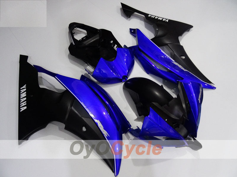 Kit de carénage à injection pour YZF-R6 08-16 - Bleu, Noir - Style d'origine #OYO87905966