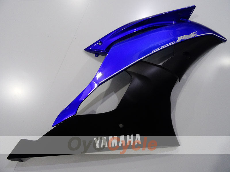 Kit de carénage à injection pour YZF-R6 08-16 - Bleu, Noir - Style d'origine #OYO87905966