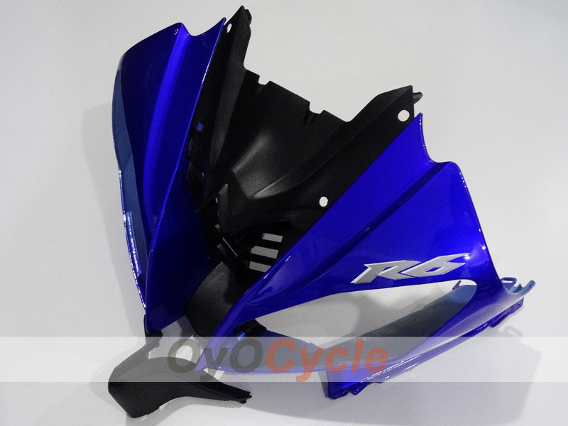 Kit de carénage à injection pour YZF-R6 08-16 - Bleu, Noir - Style d'origine #OYO87905966