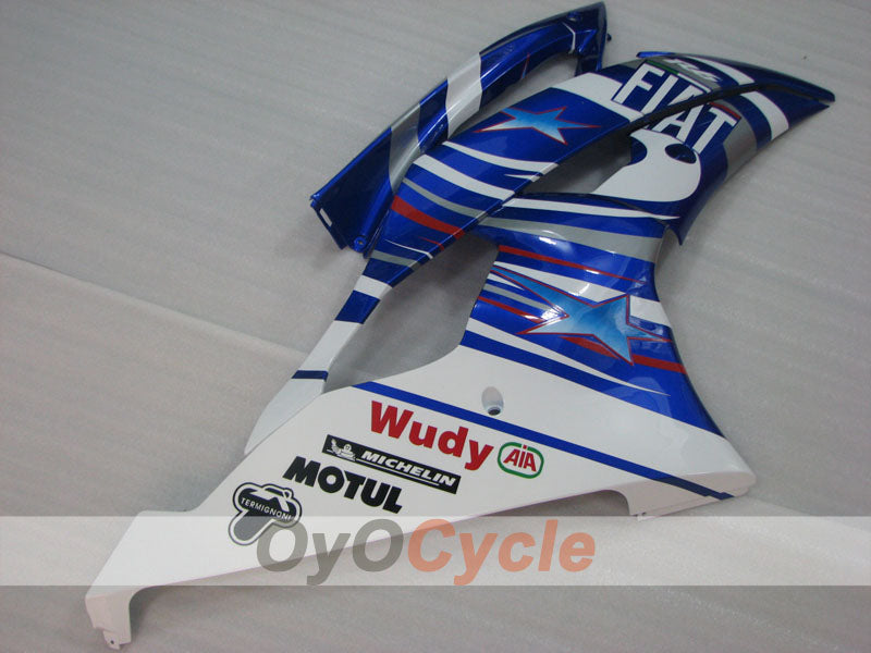 Kit de carénages à injection pour YZF-R6 08-16 - Bleu, Blanc - FIAT #OYO87905968