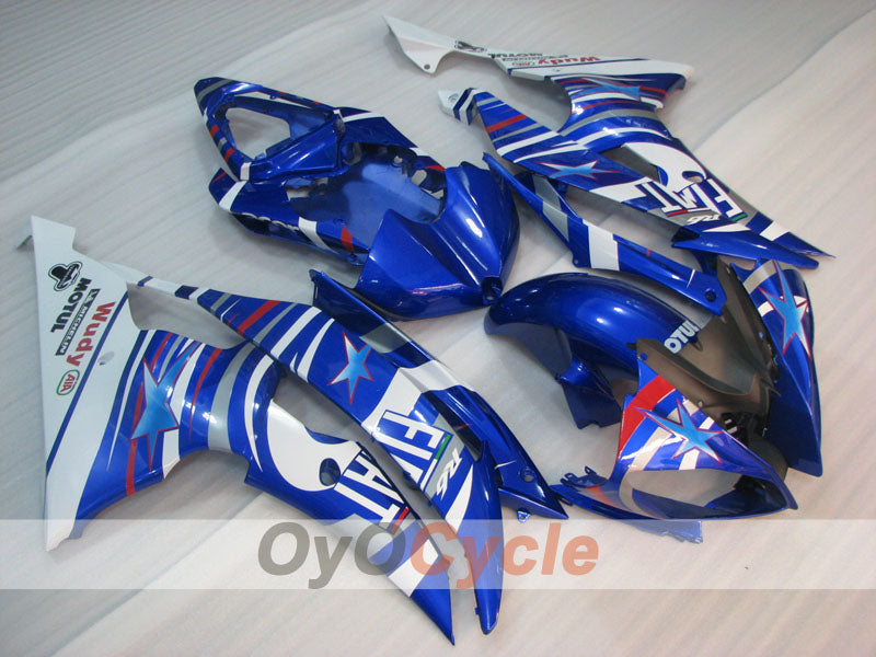 Kit de carénages à injection pour YZF-R6 08-16 - Bleu, Blanc - FIAT #OYO87905968