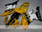 Kit de carénages à injection pour YZF-R6 08-16 - Jaune, Noir - Style usine #OYO87905969