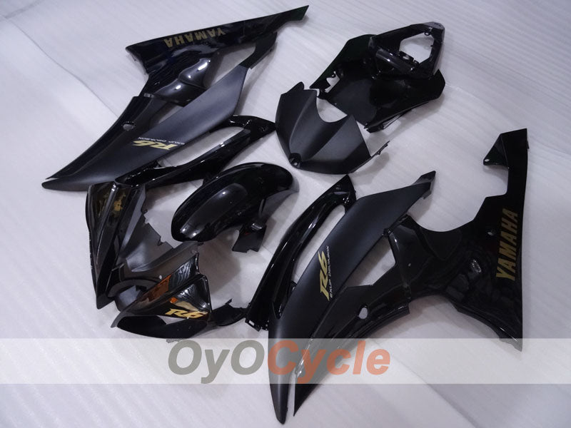 Kit de carénages à injection pour YZF-R6 08-16 - Noir - Style usine #OYO87905970