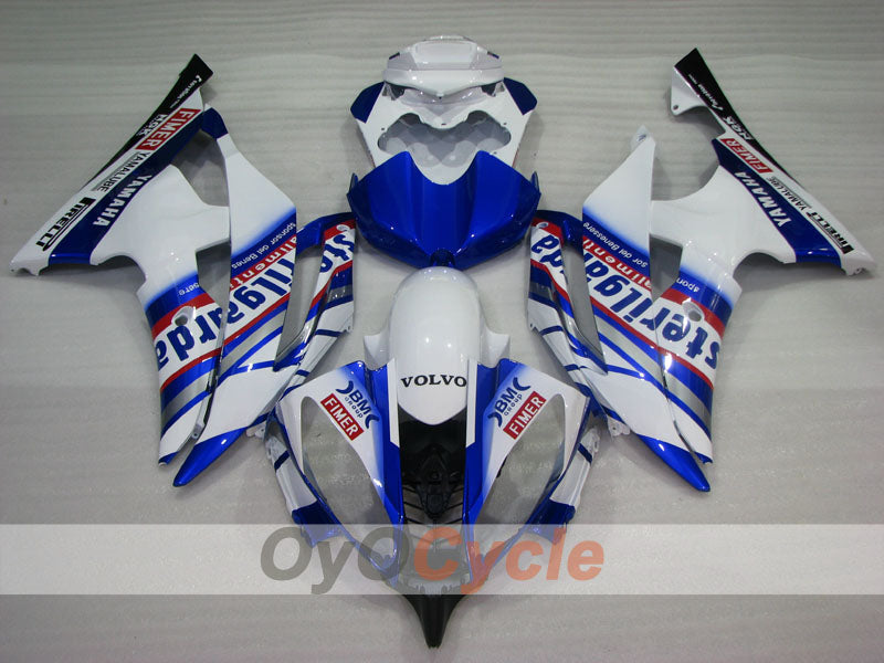 Kit de carénages à injection pour YZF-R6 08-16 - Bleu, Blanc - Sterilgarda #OYO87905971 Image secondaire du produit