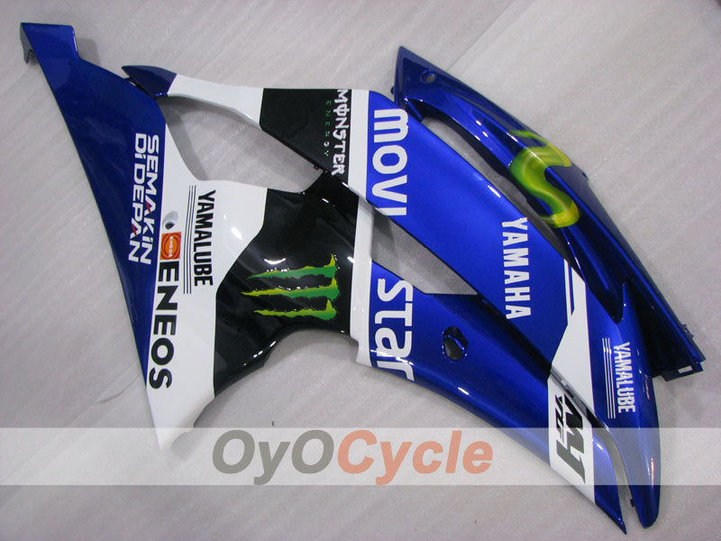 Carénage latéral gauche et droit pour Yamaha 08-16 YZF-R6 #OYO87912876 Image principale du produit