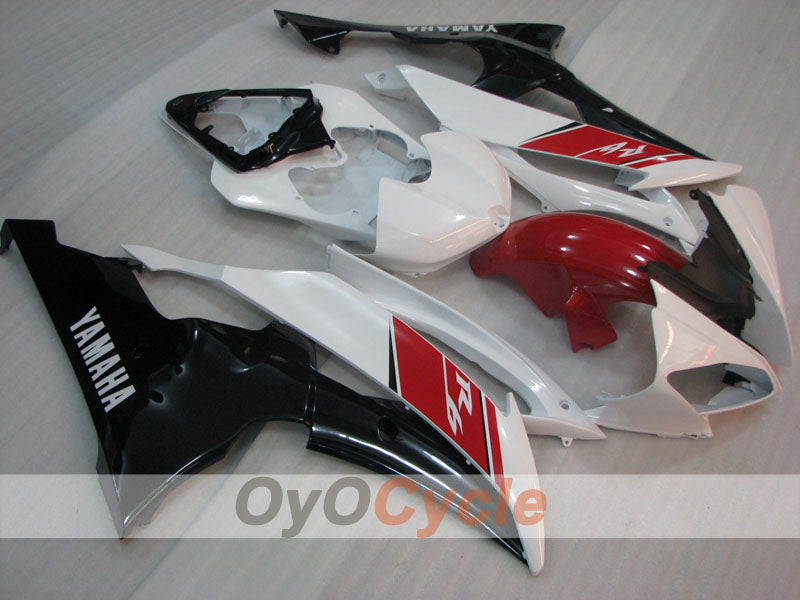 Kit de carénages à injection pour YZF-R6 08-16 - Rouge, Blanc, Noir - Style usine #OYO87905975
