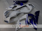 Kit de carénages à injection pour YZF-R6 98-02 - Bleu, Blanc - Style usine #OYO87905976