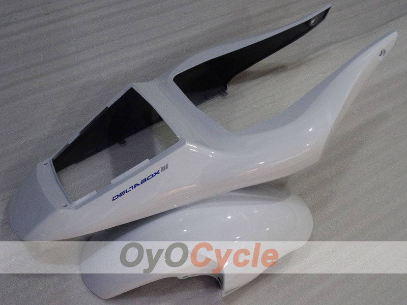 Kit de carénages à injection pour YZF-R6 98-02 - Bleu, Blanc - Style usine #OYO87905976