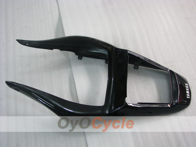 Kit de carénages à injection pour YZF-R6 98-02 - Vert, Noir - Flamme #OYO87905977