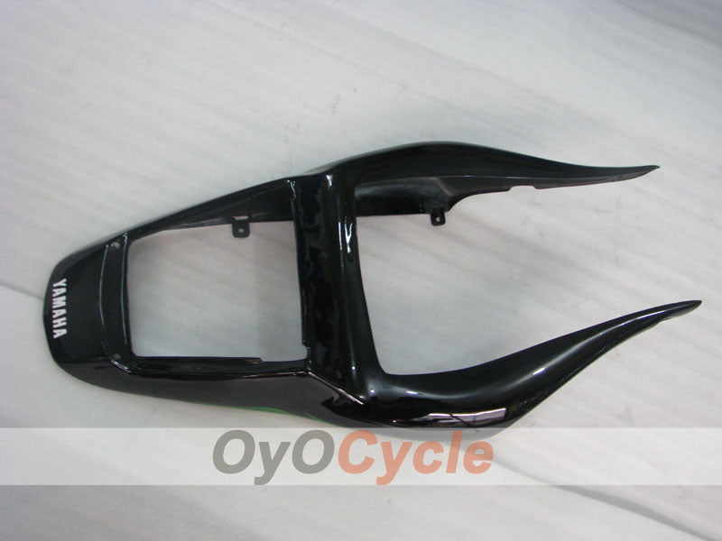 Kit de carénages à injection pour YZF-R6 98-02 - Vert, Noir - Flamme #OYO87905977