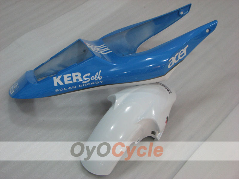 Kit de carénage à injection pour YZF-R6 98-02 - Bleu, Blanc - FIAT #OYO87905980