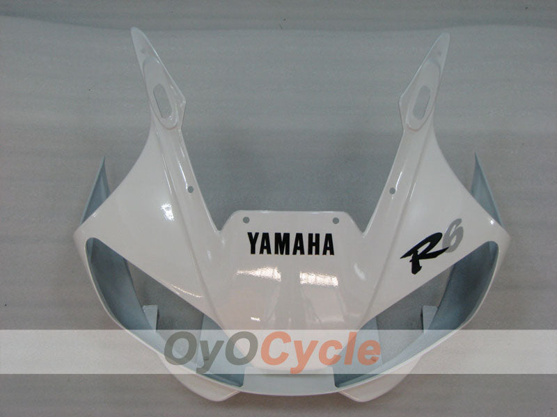 Kit de carénage à injection pour YZF-R6 98-02 - Blanc - Style d'origine #OYO87905982