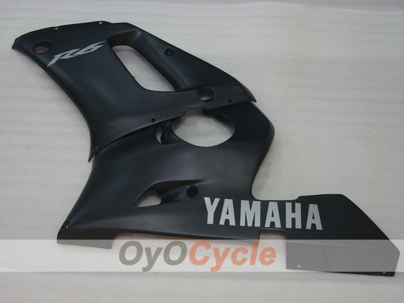 Kit de carénage à injection pour YZF-R6 98-02 - Noir mat - Style d'origine #OYO87905985