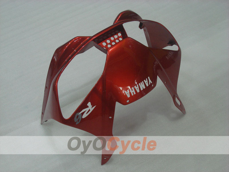 Kit de carénage à injection pour YZF-R6 98-02 - Rouge, Blanc, Noir - Style d'origine #OYO87905986