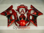Kit de carénage à injection pour YZF-R6 98-02 - Rouge, Noir - Style d'origine #OYO87905991