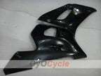 Kit de carénage injecté pour YZF-R6 98-02 - Noir - Sans autocollant / décalcomanie, style d'usine #OYO87905992
