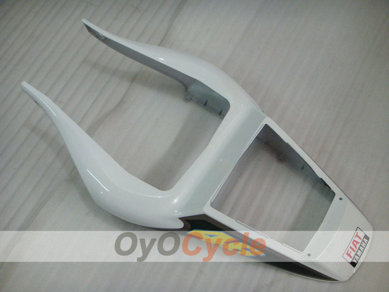 Kit de carénage injecté pour YZF-R6 98-02 - Rouge, blanc - FIAT #OYO87905993