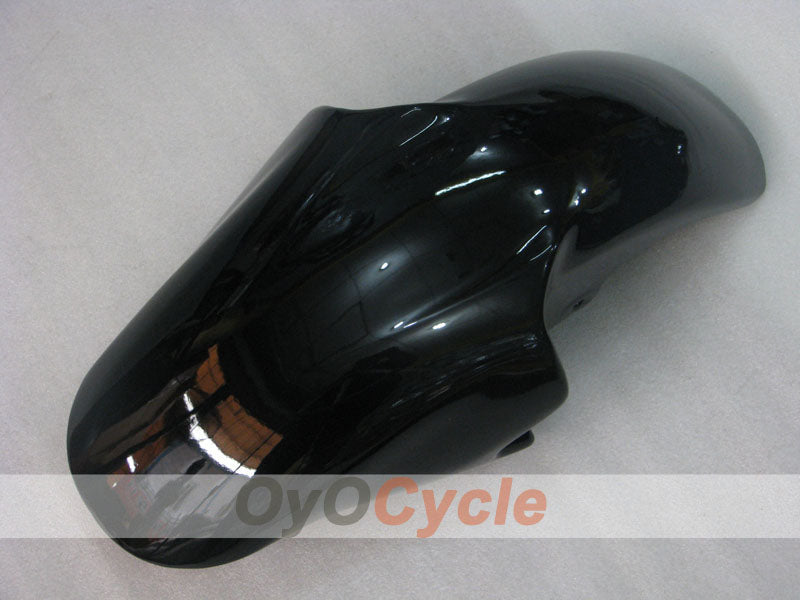 Kit de carénage injecté pour YZF-R6 98-02 - Rouge, noir - Flamme #OYO87905995