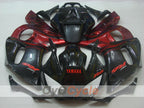 Kit de carénage injecté pour YZF-R6 98-02 - Rouge, noir - Style d'usine #OYO87905996
