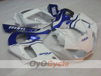 Kit de carénage injecté pour YZF-R6 98-02 - Bleu, blanc - Style d'usine #OYO87905998