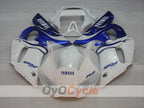 Kit de carénage injecté pour YZF-R6 98-02 - Bleu, blanc - Style d'usine #OYO87905998