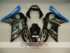 Kit de carénage injecté pour YZF-R6 98-02 - Bleu, noir - Flamme #OYO87905999