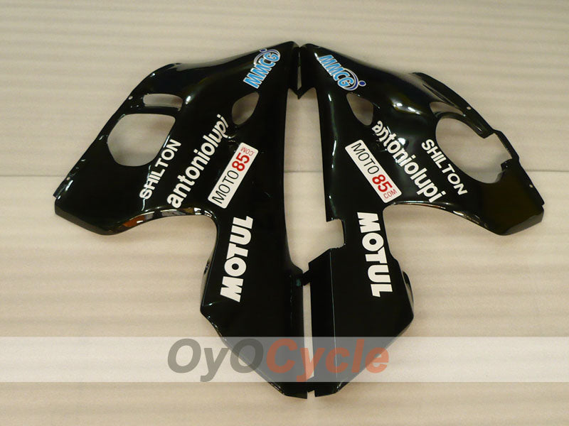 Kit de carénage injecté pour YZF-R6 98-02 - Noir - Monster #OYO87906000