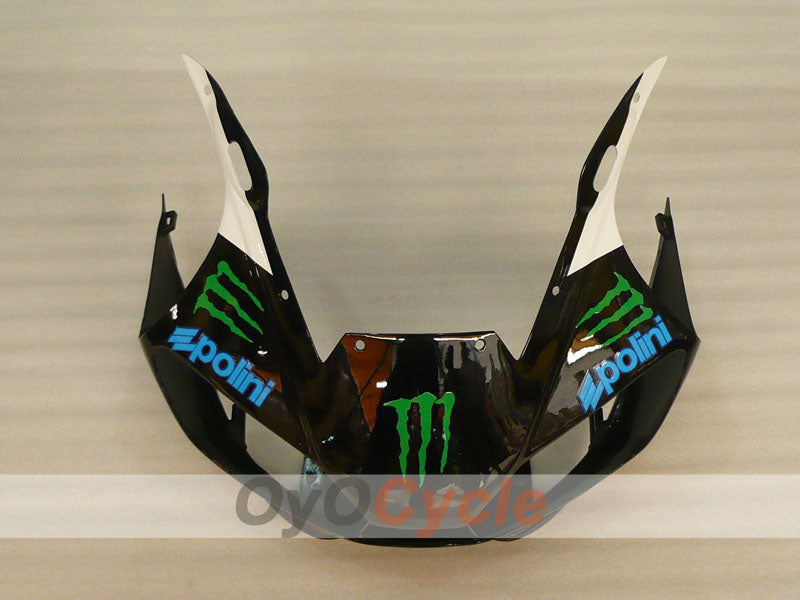 Kit de carénage injecté pour YZF-R6 98-02 - Noir - Monster #OYO87906000